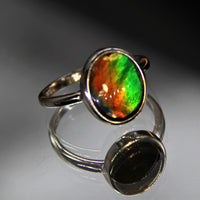 Ammolite Ring #356