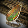 18k Ammolite Pendant #1536