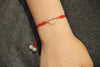 14K Eternal Harmony Red Cord Bracelet #1885