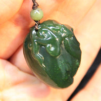 Ruyi Peach Heart Pendant #1734