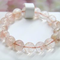 Red Quartz Crystal Healing Bracelet #2067