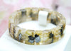 QUARTZ TITANIUM CRYSTAL BANGLE #1640