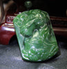 HAND-CARVED JADE HORSE PENDANT #500