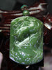 HAND-CARVED JADE HORSE PENDANT #501