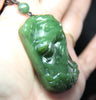 HAND-CARVED JADE HORSE PENDANT #501