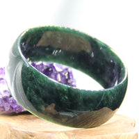 WIDE BAND JADE BANGLE 61MM #592