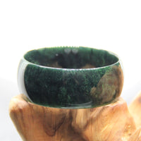 WIDE BAND JADE BANGLE 61MM #592