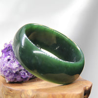 WIDE BAND JADE BANGLE 54MM #597