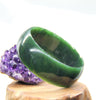 WIDE BAND JADE BANGLE 60MM #599