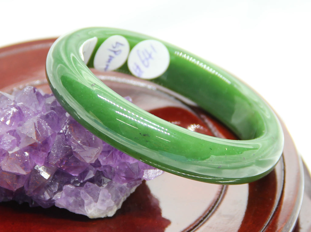 AAA+ Canadian Jade Bangle 58.6mm #641