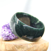 WIDE BAND JADE BANGLE 58MM #659