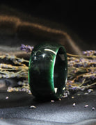 WIDE BAND JADE BANGLE 58MM #659