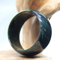 WIDE BAND JADE BANGLE 56MM #660