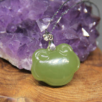 Hetian Jade Ruyi Pendant #680