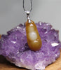 Rich Bean Hetian Jade Pendant  #682