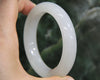 WHITE JADE BANGLE 56.6MM #686