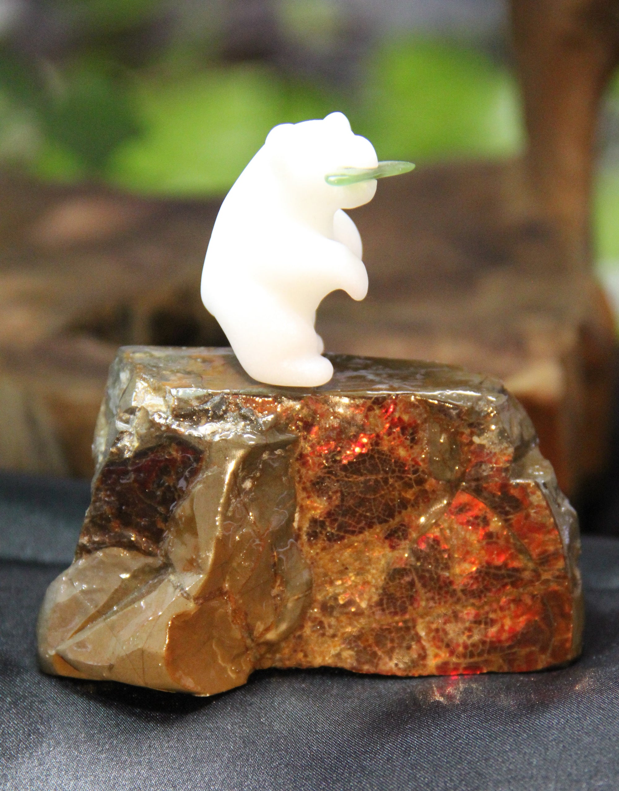 Ammolite Polished Stone #797