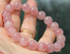 Malaysia Rose Quartz Crystal Bracelet #823