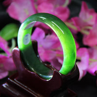 AAA Polar Jade Grade Jade Bangle 58mm #83