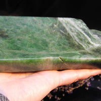 Natural Jade Plate Jade Inkstone #839ea