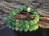 24K 10mm Polar Jade Bracelet #1879