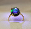 18k Ammolite Ring #903