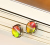 18K Ammolite Earrings #912