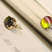 18K Ammolite Earrings #912