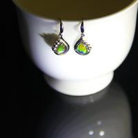 Ammolite Dangling Earrings #E166