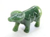 HAND CARVED JADE ANIMAL - BUFFALO #2308