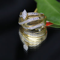 Eternal Love 14K Diamond Stacking Rings #1548