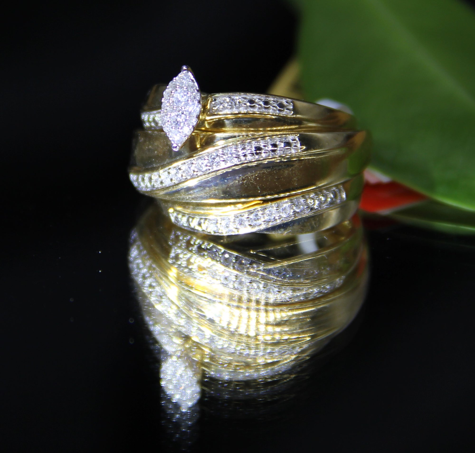 Eternal Love 14K Diamond Stacking Rings #1548
