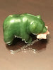 JADE BEAR WITH FISH #2230