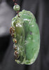 Palm Stone Eggplant Jade Pendant #1770