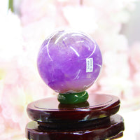 MULTIPLE SIZES NATURAL AMETHYST BALL  #1889