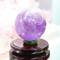 MULTIPLE SIZES NATURAL AMETHYST BALL  #1889