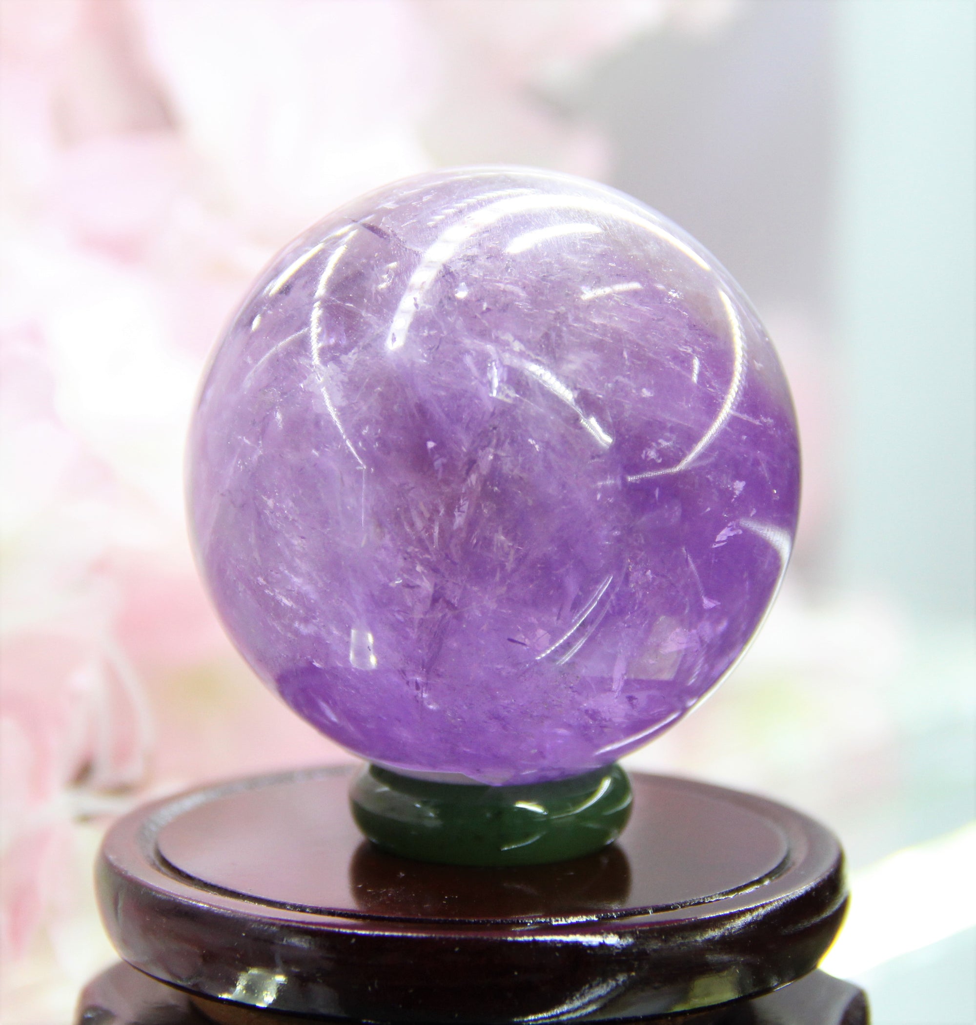 Natural Amethyst Ball #1889