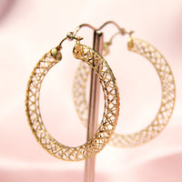 10k Yellow Gold Earrings #1583