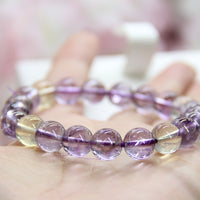 Amethyst and Citrine Bracelet #3017