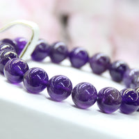 Extra Dark Amethyst Bracelet #1846