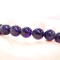 Extra Dark Amethyst Bracelet #1846