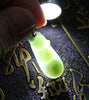 Rich Bean Hetian Jade Pendant #250