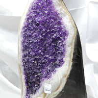 Amethyst Display on Metal Base #1893