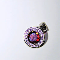 July Pendant - Ruby #2107