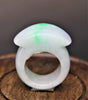 NATURAL JADEITE THUMB RING #1909