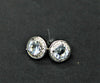 March Earrings - Aquamarine #1940