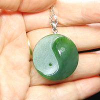 JADE TAI CHI PENDANT  #1093