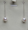 HIGH QUALITY AKOYA SALT SEA PEARL EARRINGS #1615