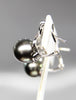 14k Tahitian Saltwater Pearl Earrings #1613