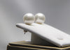 14K FRESHWATER PEARL EAR STUDS #1036